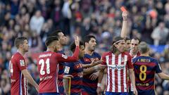 Outrage over Filipe Luis’ raking tackle on Messi
