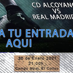 El Alcoyano tira de ingenio para sacar rédito a la visita del Madrid
