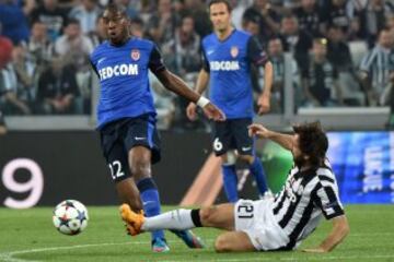 Andrea Pirlo y Geoffrey Kondogbia