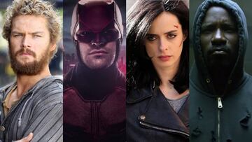 The Defenders se unen por primera vez en la Comic Con de Nueva York.