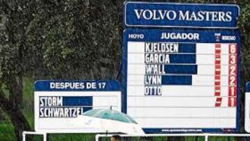 <b>TEMPORAL. </b>El agua deslució el segundo día de competición.