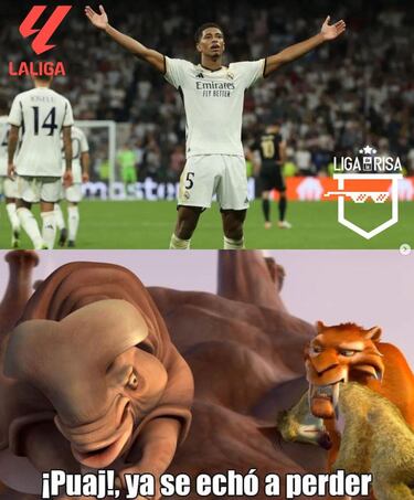 Barcelona y Real Madrid, protagonistas de los mejores memes de la jornada