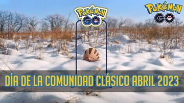 pokemon go dia de la comunidad clasico abril 2023 swinub