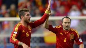 Ramos, Iniesta y Neymar optan al Balón de Oro del torneo