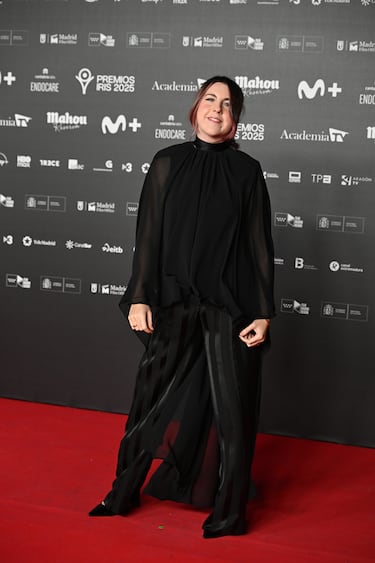 Carolina Iglesias posa en la alfombra roja de los Premios Iris 2026 celebrados en Madrid. 
 
 
 