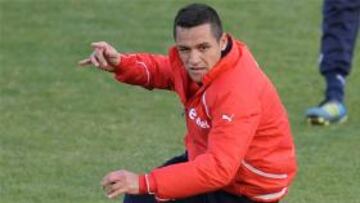 Alexis Sánchez: "Estoy para jugar los 90 minutos"