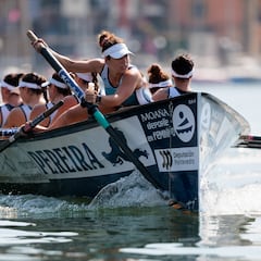 Arraun Lagunak lidera la clasificatoria para La Concha