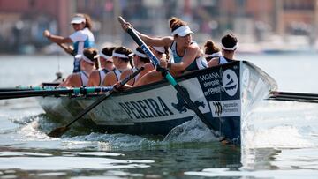 Arraun Lagunak lidera la clasificatoria para La Concha