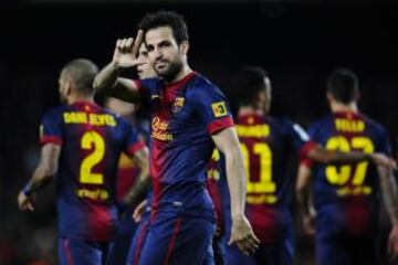 Cesc F&aacute;bregas fue determinante ante el Mallorca anotando 3 de los goles de su equipo.