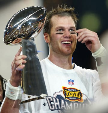 After missing out on the Playoffs in the 2002 season, the Patriots returned to the postseason in 2003 and secured another Super Bowl win, this time over the Carolina Panthers.