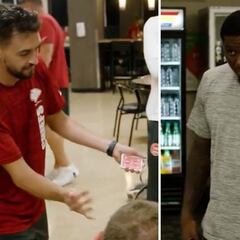 Magician’s mind-blowing performance leaves Chiefs players speechless