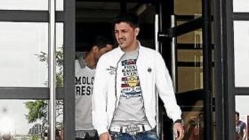 <b>A LA ESPERA. </b>David Villa prefiere centrarse ahora mismo en la Eurocopa.