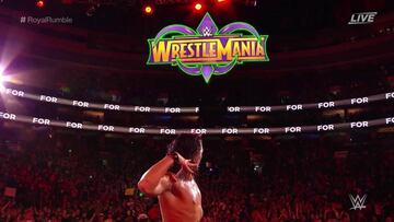 Nakamura gana el Royal Rumble y va al evento principal de Wrestlemania ante AJ Styles