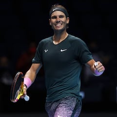 Nadal, a un paso de su tercera final de las ATP Finals