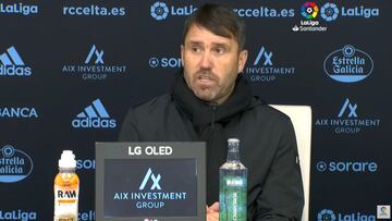 Coudet, irónico con el arbitraje: "Sevilla, Atlético y Barcelona deben estar contentos..."