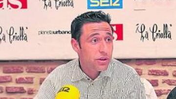 Marcos y Víctor, dos de los capitanes blanquivioletas.