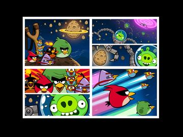 Captura de pantalla - Angry Birds Space (IPH)