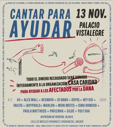 La msica se une por Valencia: este es el mapa de los conciertos para ayudar