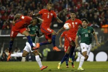 Chile vs. Bolivia en imágenes