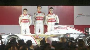 <b>PRESENTACIÓN.</b> La gala de presentación de Force India ha sido un espectáculo.