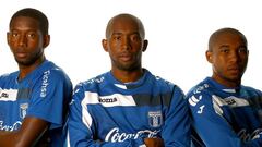 Los hermanos Jerry, Wilson y Jhony Palacios, internacionales con Honduras en el Mundial de Sud&aacute;frica 2010. 