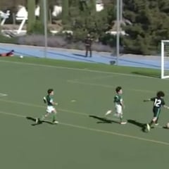 La mujer de Marcelo comparte este golazo de su hijo en Instagram