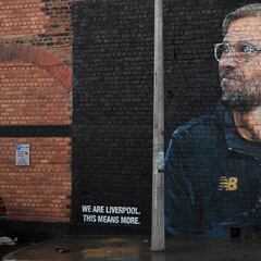 Klopp clasifica al Liverpool y le dedican magnífico mural