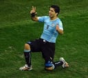 Luis Suárez dispara a Uruguay