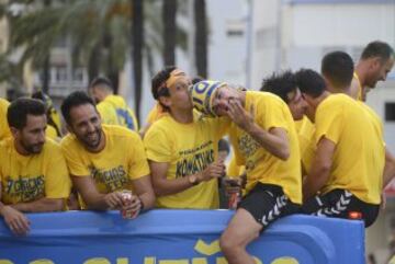 Todo Cádiz celebra el ascenso a Segunda División