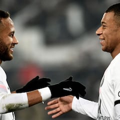 El PSG renace en Burdeos con Neymar y Mbappé