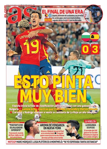 Las portadas de AS de septiembre