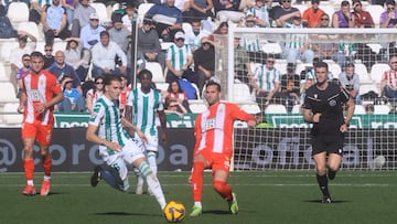 El partido entre el Córdoba y el Almería.