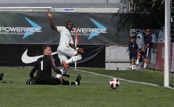 Secuencia del  gol de Vinicius que supuso el 1-1 en el partido.