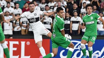 Felipe Aguilar fue autocr&iacute;tico tras la derrota de Nacional ante Olimpia por Copa Libertadores.