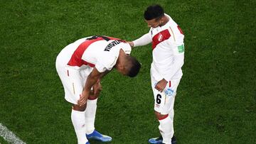 El portero Pedro Gallese brilló ante los franceses, sin embargo, no logró evitar el gol con el que se gestó la derrota ante el equipo galo