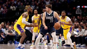 Los Lakers se topan con Doncic