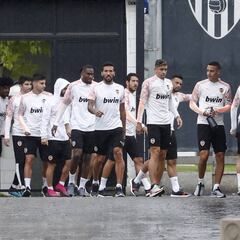 Parejo pide a sus compañeros que no ganen peso estos días