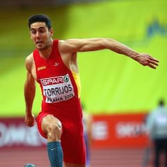 Plata para Torrijos en triple, con récord español incluido: 17,04