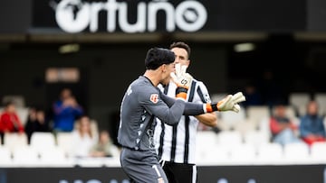 Campos, en el último partido ante el CD Eldense.