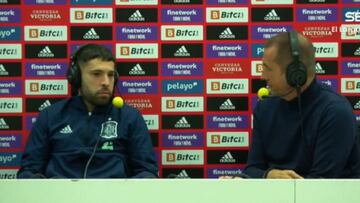 Jordi Alba deja caer que Vinicius le dijo algo a Eric antes de su famosa frase