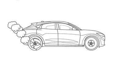 Ford patenta una idea para que los coches eléctricos también calienten los neumáticos