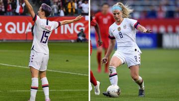 Rapinoe, Ertz nominated for BBC women's player of the year