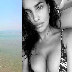 Irina Shayk camina sobre las aguas y presume de espaldas