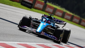 Fernando Alonso (SPA) Alpine A522 during the Formula 1 Championship 2022 Austrian Grand Prix - Race on July 10, 2022 at the Red Bull Ring in Spielberg, Austria (Photo by Alessio De Marco/LiveMedia/NurPhoto via Getty Images)