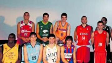 <b>A LA ESTELA DE LA NBA. </b>La Liga ACB, la segunda mejor competición de baloncesto del mundo tras la NBA, se presentó ayer en Madrid con sus principales estrellas.