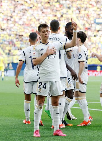 El joven jugador turco marcó de nuevo con la camiseta del Real Madrid. Esta vez frente al Villarreal. Arda Güler se ha ganado en este tramo final de temporada tener un rol más protagonista.