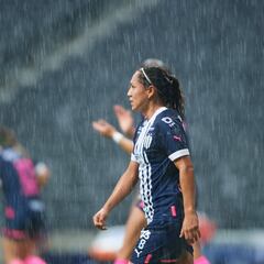 Tormenta eléctrica detuvo el Rayadas vs Atlético San Luis Femenil