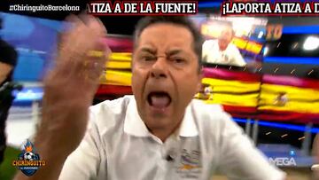 Pocas veces se le ha visto así: la apasionada defensa de Roncero de la Selección