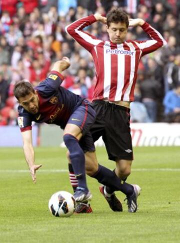 Jordi Alba y Ander Herrera.