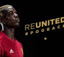 Oficial: El Manchester United anuncia el fichaje de Paul Pogba